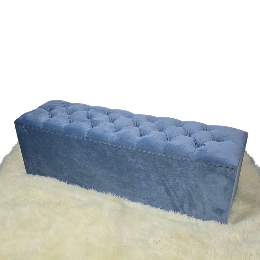 Dusty blue rectangular prism