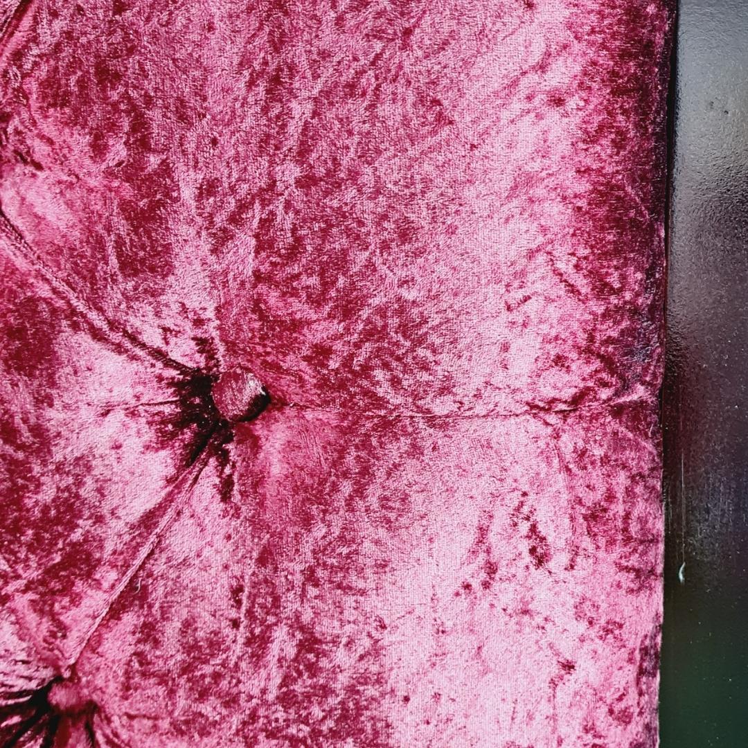 Velvet Material Headboards - Red velvet