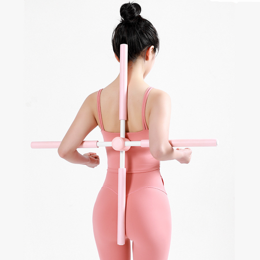 Posture Corrector Adjustable Yoga Stick Upper Back Posture Brace