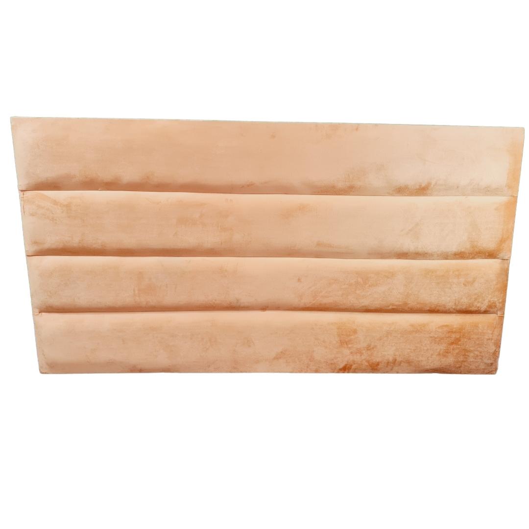 Velvet Headboard - Orange